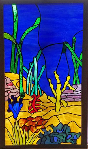 The Coral Reef Stained Glass