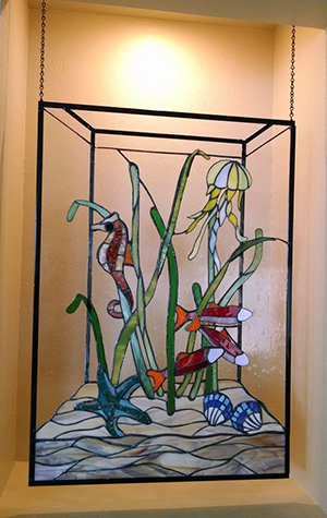 The Aquarium Stained Glass